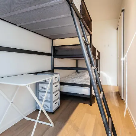Winoc 402 Top With Frontal Sea View Directly On The Beach Appartement Koksijde